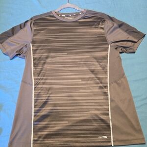 Gray DryTek Athletic T-Shirt